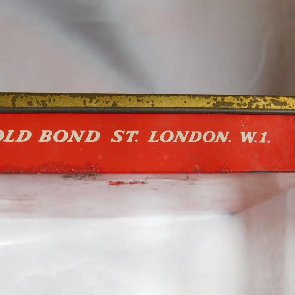 Vintage Benson and Hedges Super Virginia Cigarette Tin Old Bond St London W.I.